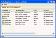 Dial-up Password Recovery Master screenshot